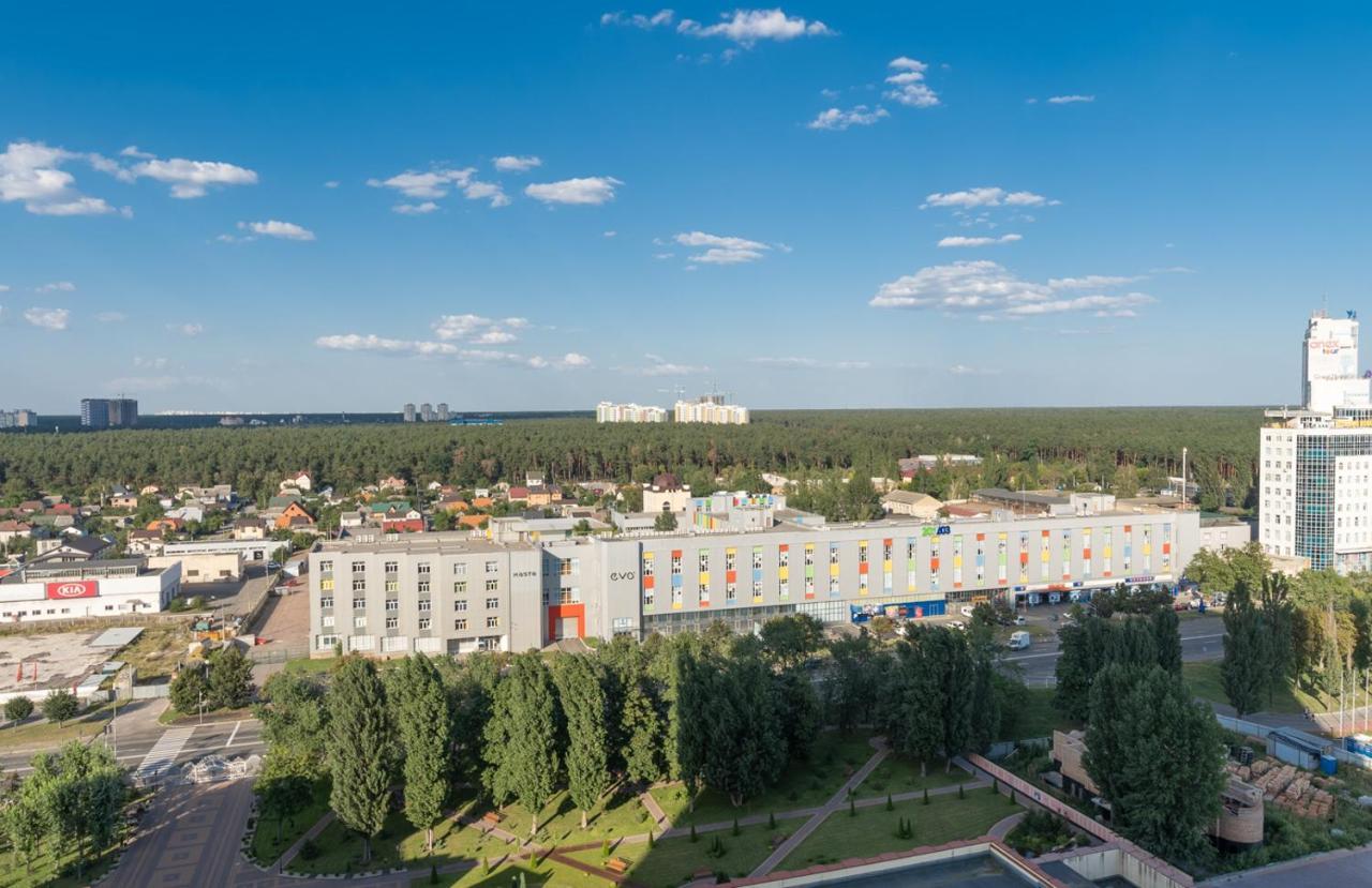 Flatrent Olympic Park, Метро Бориспільська Поруч! Kiew Exterior foto
